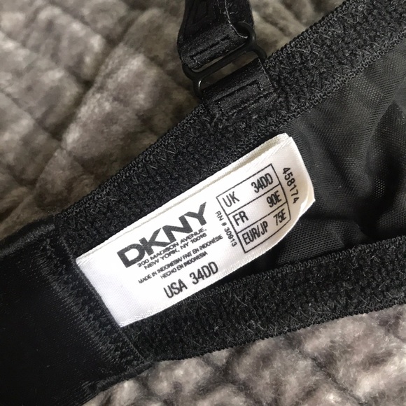 DKNY Black Bra 34DD - Picture 6 of 6